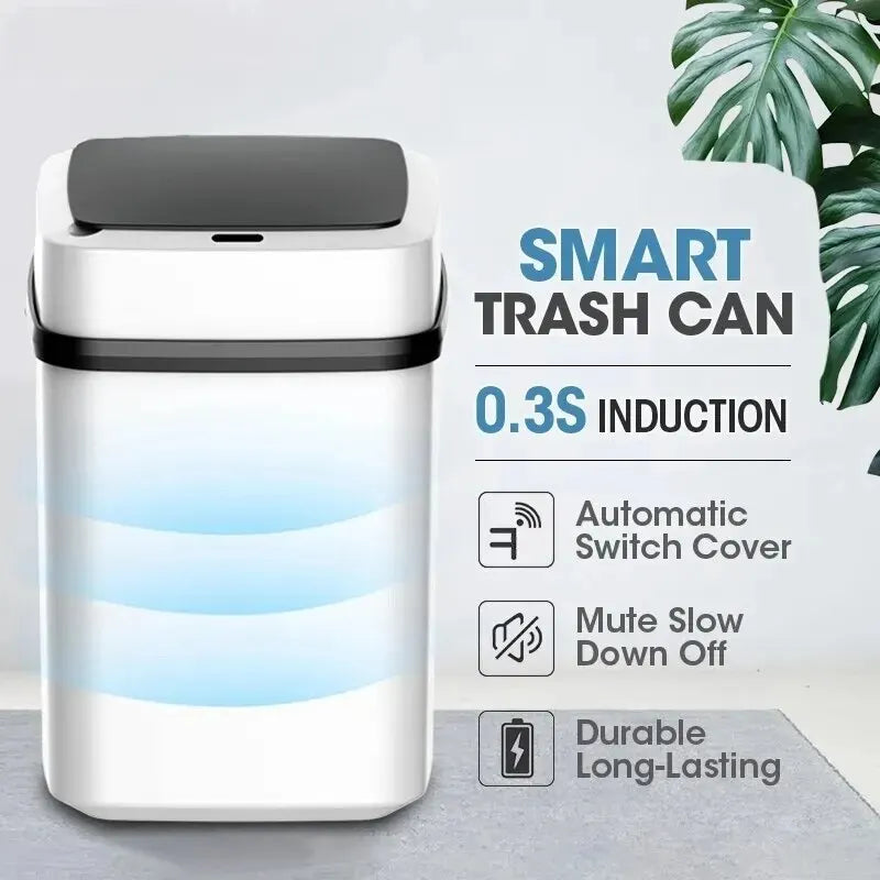 Smart Touch Kitchen Trash Bin