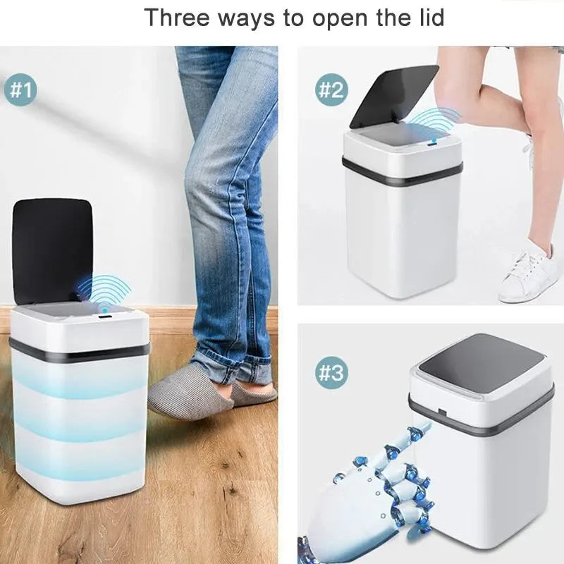 Smart Touch Kitchen Trash Bin